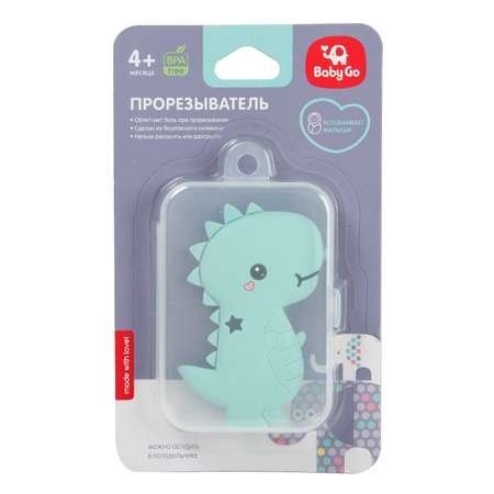 Прорезыватель BabyGo Dino