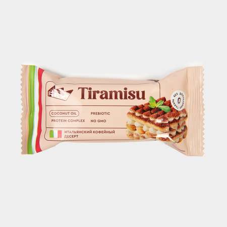 Пирожное протеиновое ProteinRex Тирамису 40г