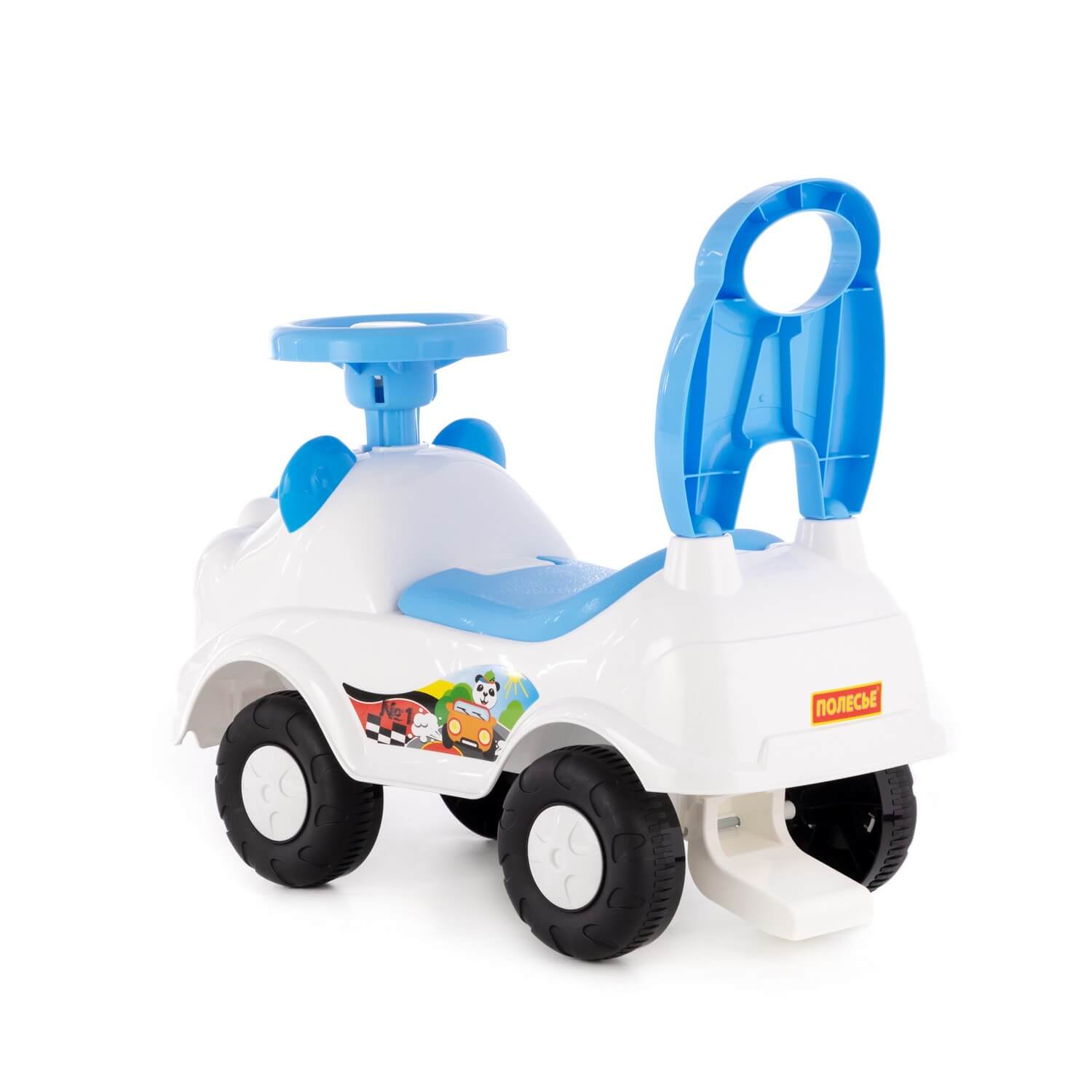 Пушкар Полесье каталка голубой - фото 4