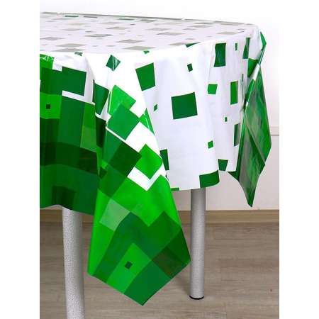 Скатерть одноразовая Riota Minecraft 120х180 см