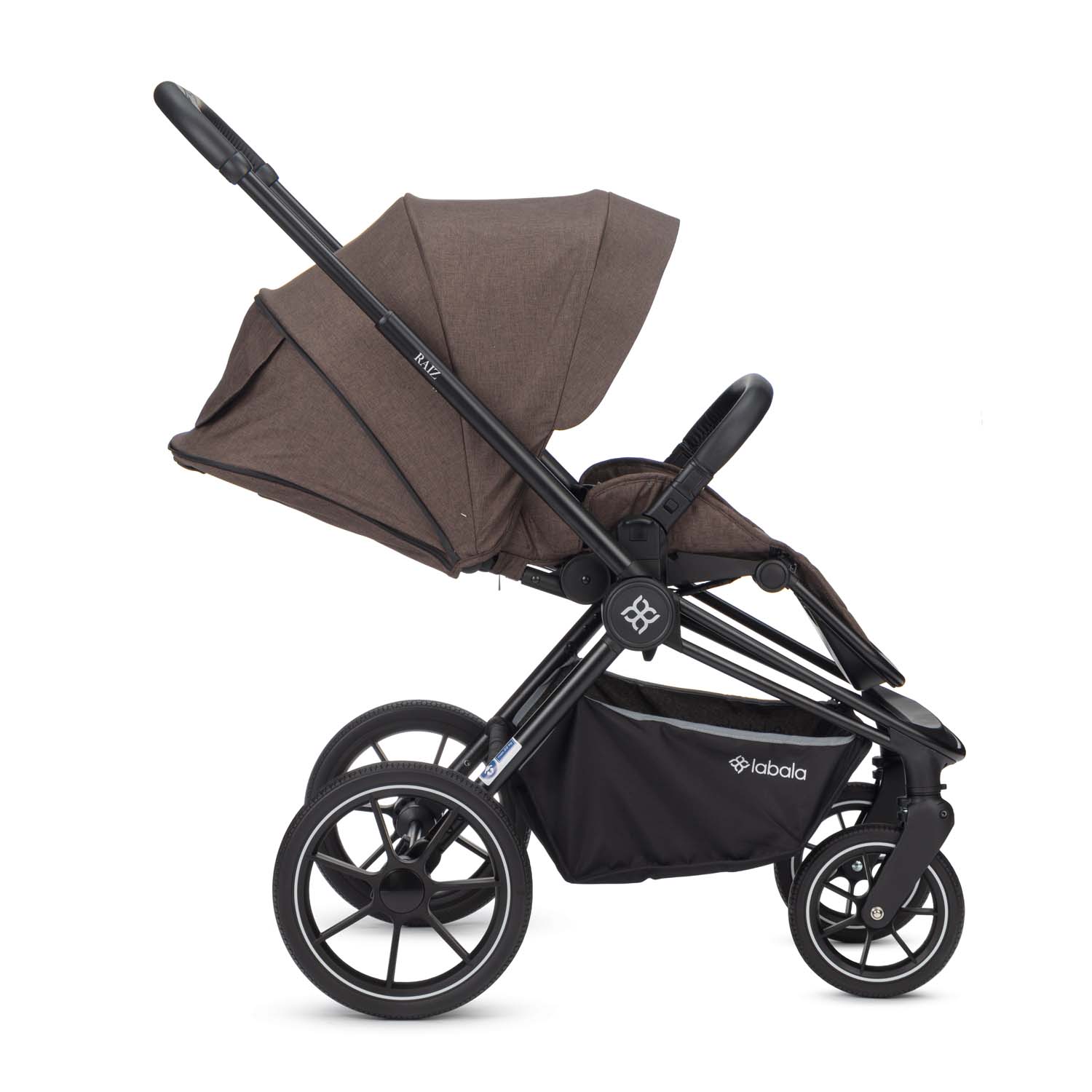 Коляска 2в1 Labala Raiz Choco brown - фото 15