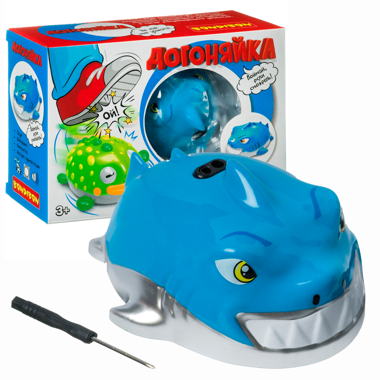 Настольная игра Bondibon догоняйка активная Акула - фото 1