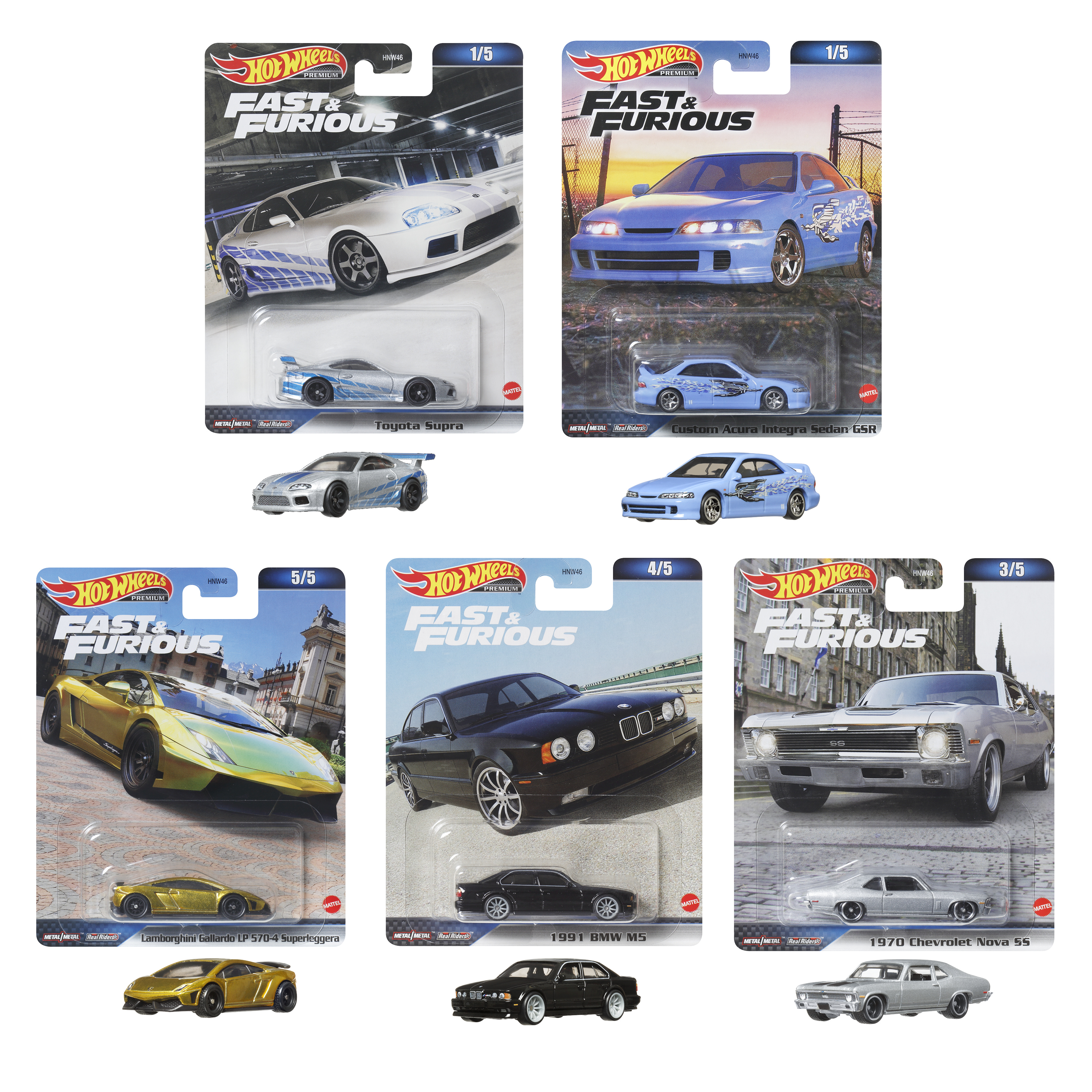 Дополнительная секция Hot Wheels Форсаж в ассортименте HNW46 - фото 11