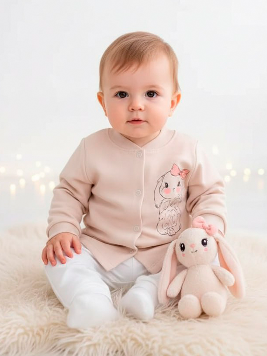 Кофточка 2 шт Совенок Дона АД1-201-50/11-21 - фото 4