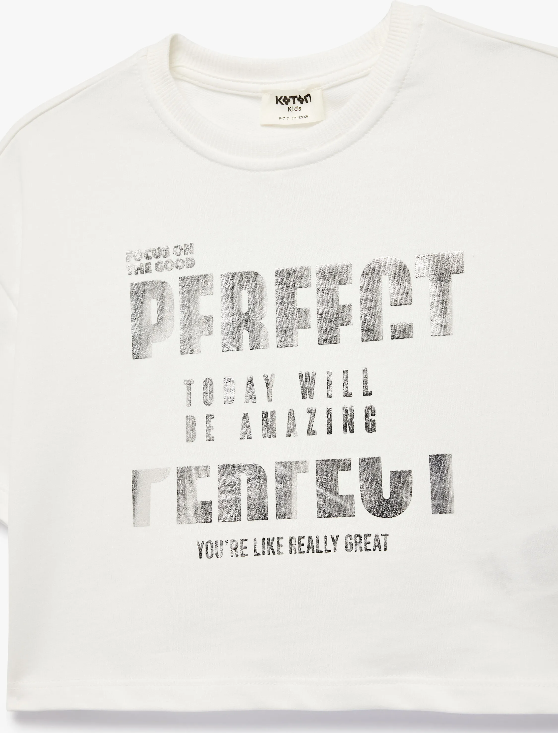 Футболка KOTON 6SKG10164AK010 - фото 3