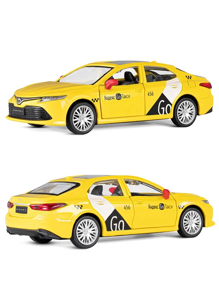 Автомобиль Яндекс GO Toyota Camry Такси 1:43 JB1251485 - фото 11