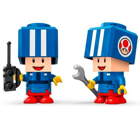Конструктор LEGO Super Mario Гараж Тоада блочный