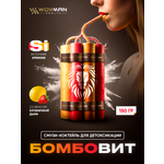 Смузи-детокс коктейль WowMan BOMBOVIT Strawberry Melon