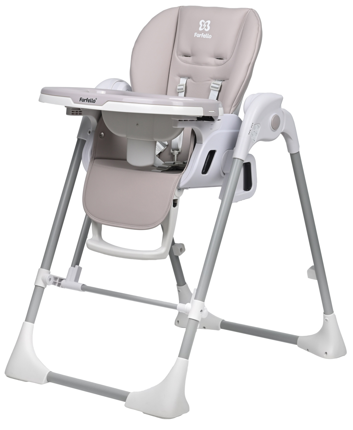 Стульчик для кормления Farfello Multa бежевый - фото 1
