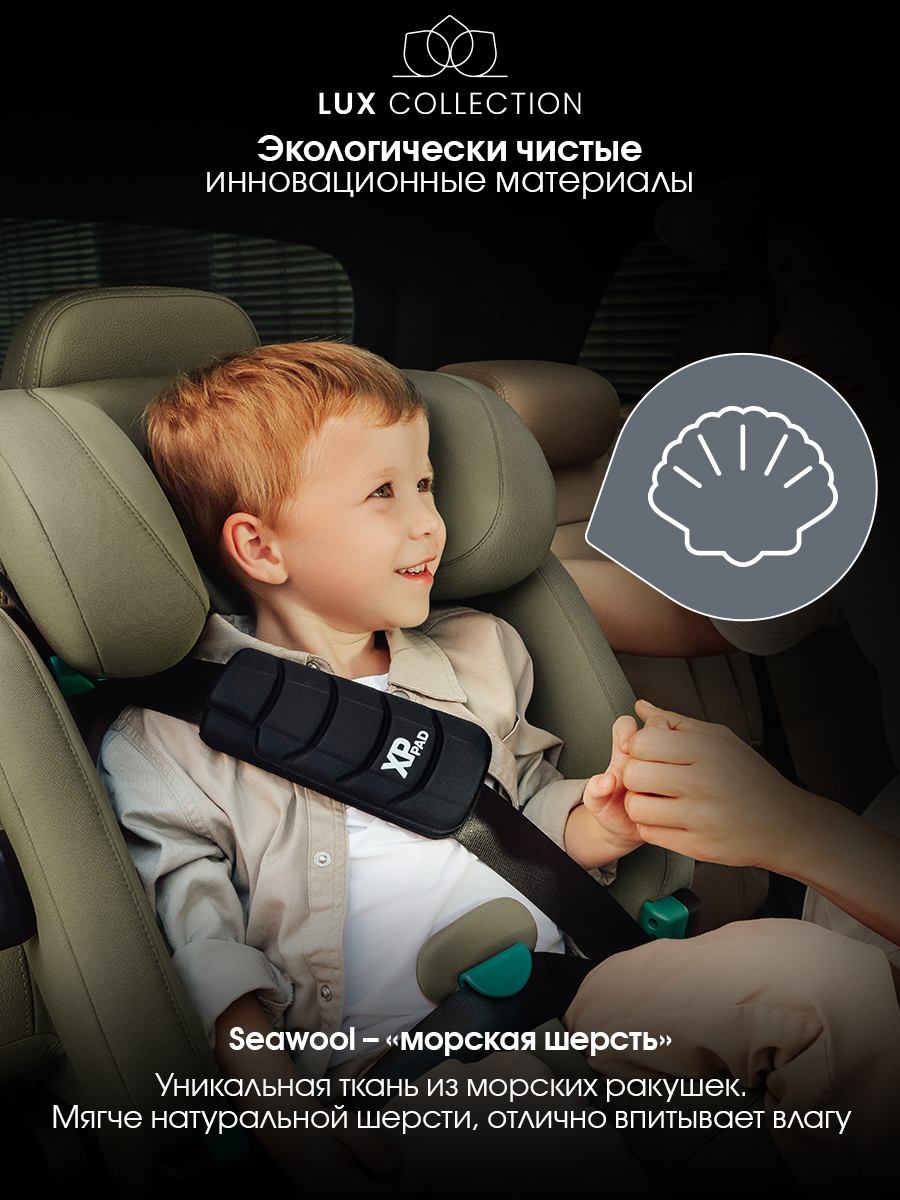 Автокресло Britax Roemer Advansafix Pro Lux Isofix 1/2/3 (9-36 кг) хаки - фото 3