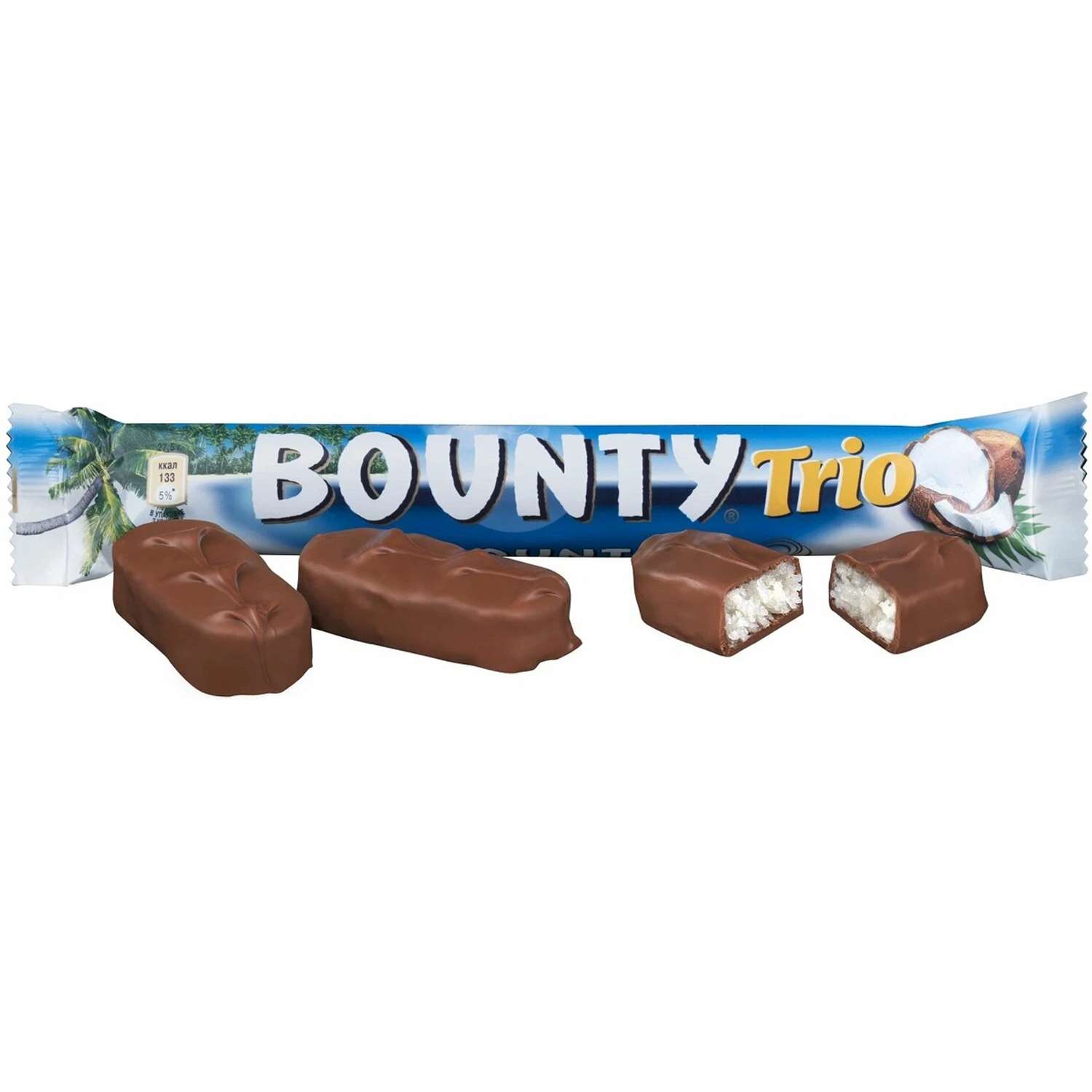 Батончик BOUNTY Трио 82.5г - фото 1