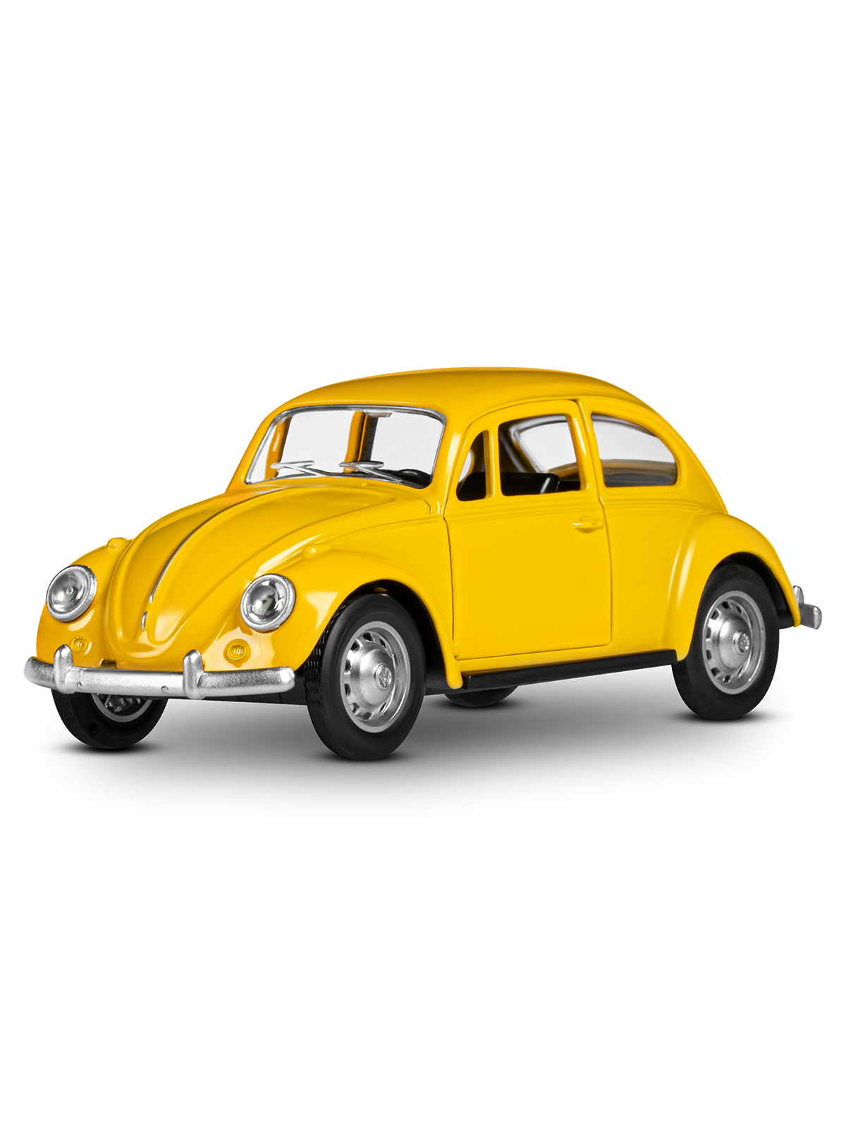 Автомобиль АВТОпанорама Volkswagen Classical Beetle 1967 1:36 JB1251636 - фото 6