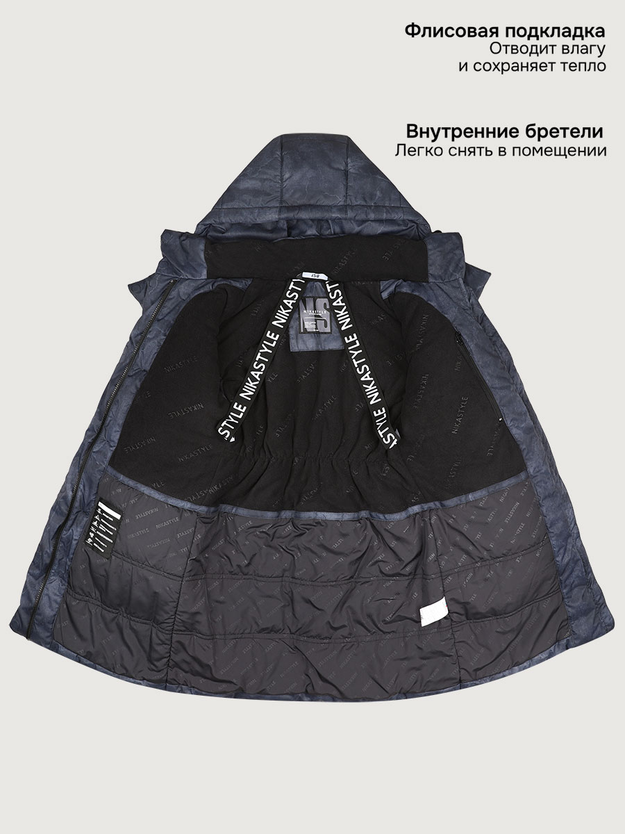 Пальто NIKASTYLE 6з7625 черный - фото 5