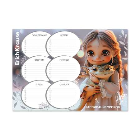 Расписание уроков ErichKrause Magic Pet А4 63477