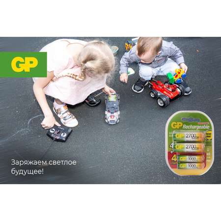 Аккумулятор GP АА HR6 2700mAh 4шт +AAA HR03 1000mAh 4шт GP 270AA/100AAAHCFR-2CR8