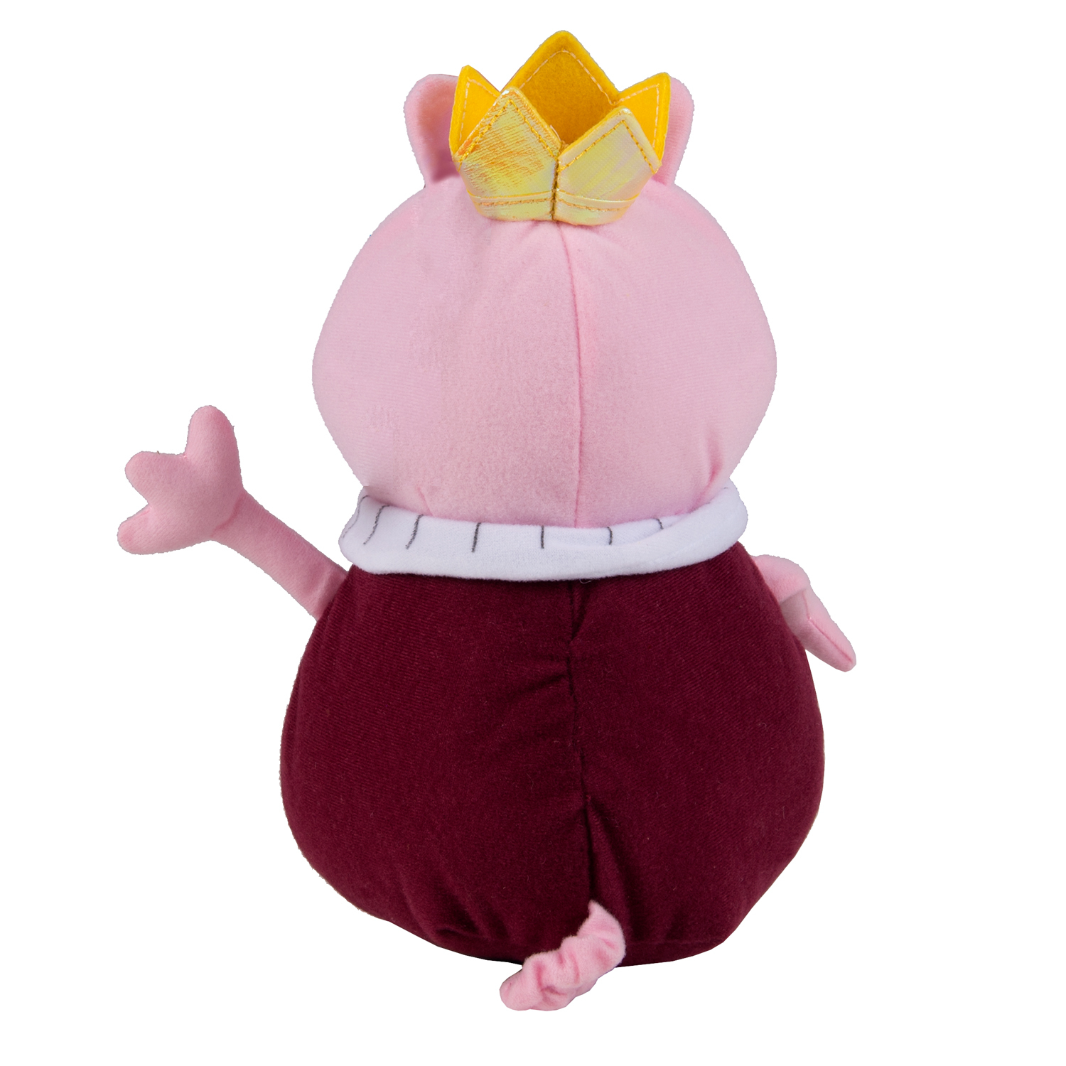 Игрушка мягкая Свинка Пеппа Pig Папа Свин Король 31154 - фото 4
