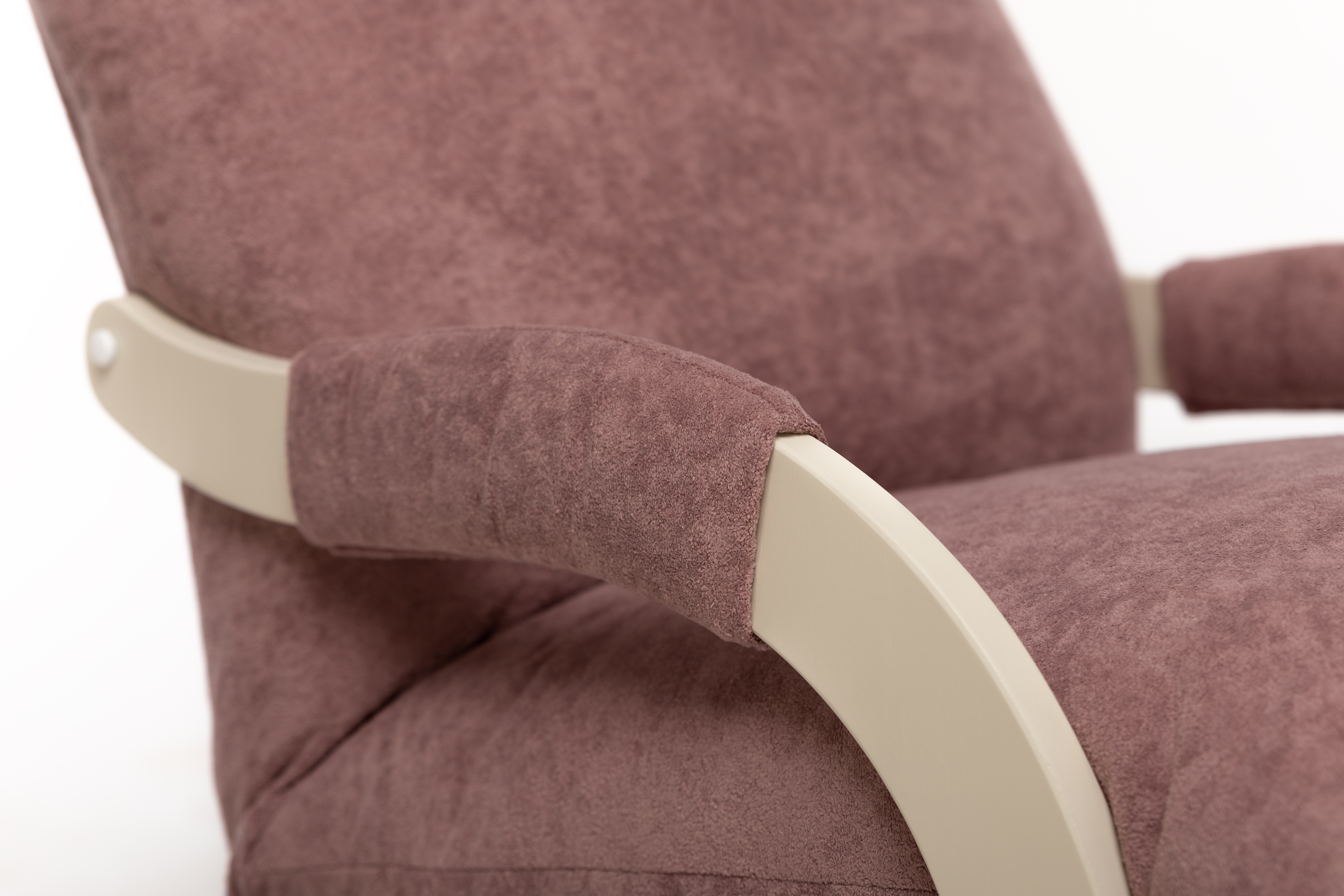 Кресло-качалка Leset Соно розовый - фото 9