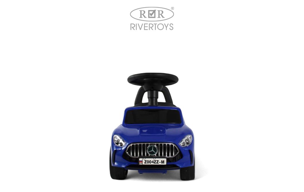 Каталка RIVERTOYS Z004ZZ-M-BLUE синий - фото 3