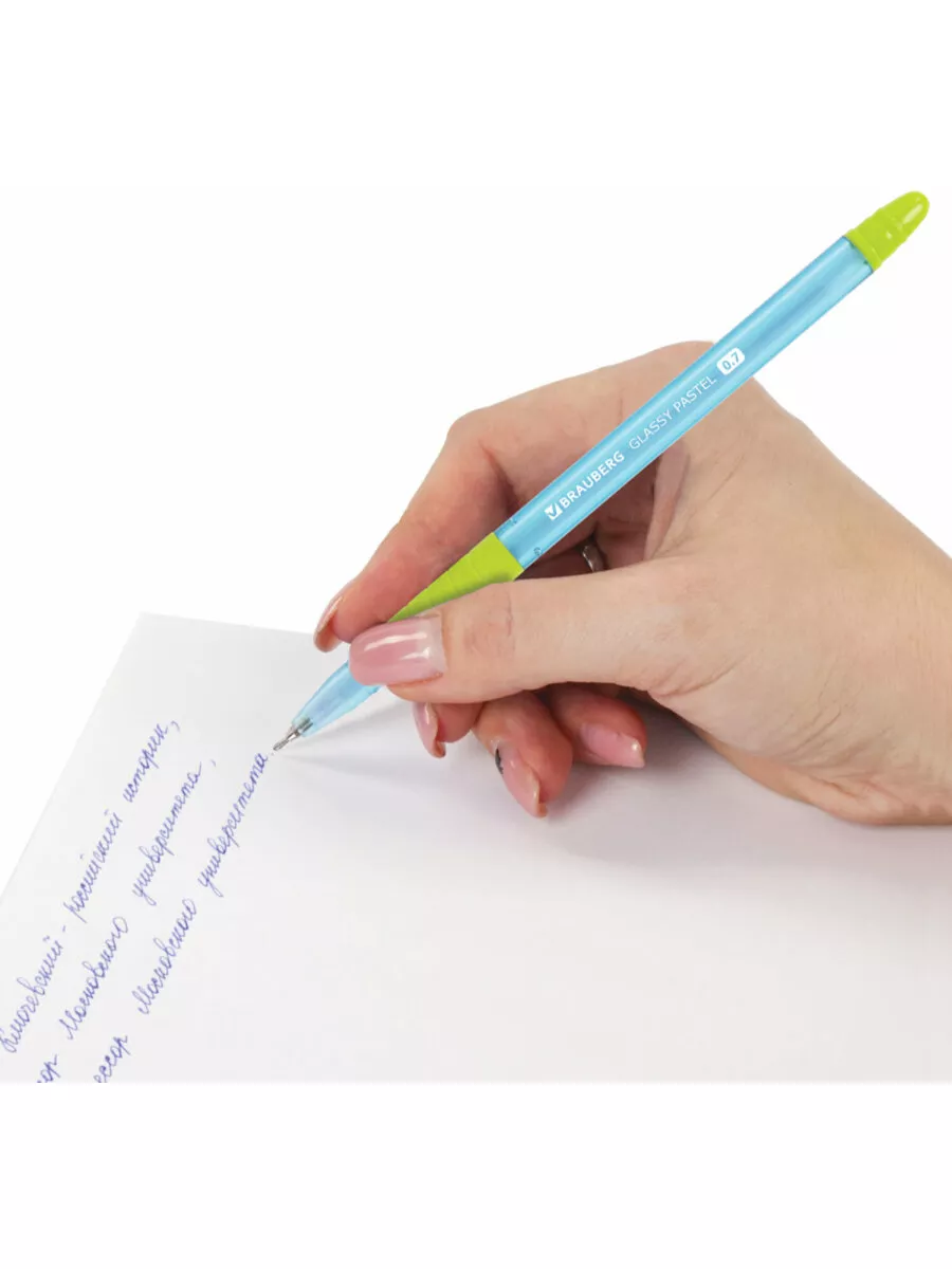 Ручка шариковая Brauberg 12 шт. - фото 8