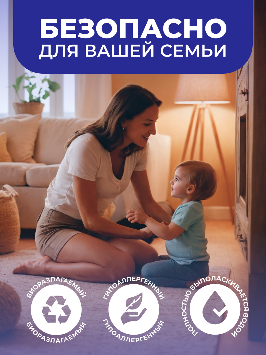 Кислородный отбеливатель-пятновыводитель BRANDFREE «‎Я твое средство для всего»‎ 1 кг - фото 13