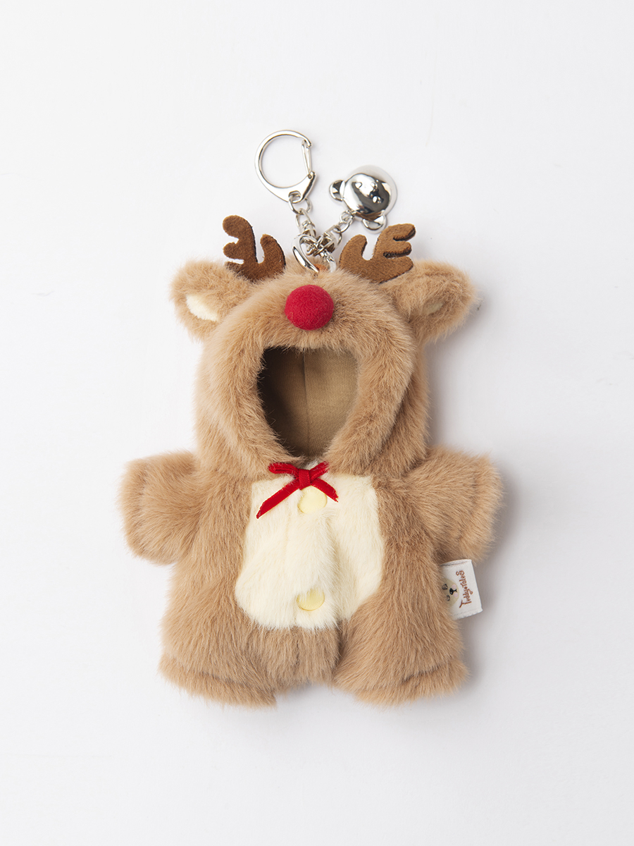 Мягкая игрушка TeddyTales Медведь в костюме Оленя - фото 6