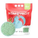 Наполнитель КОМФИКОТ 5 л впитывающий, растительный