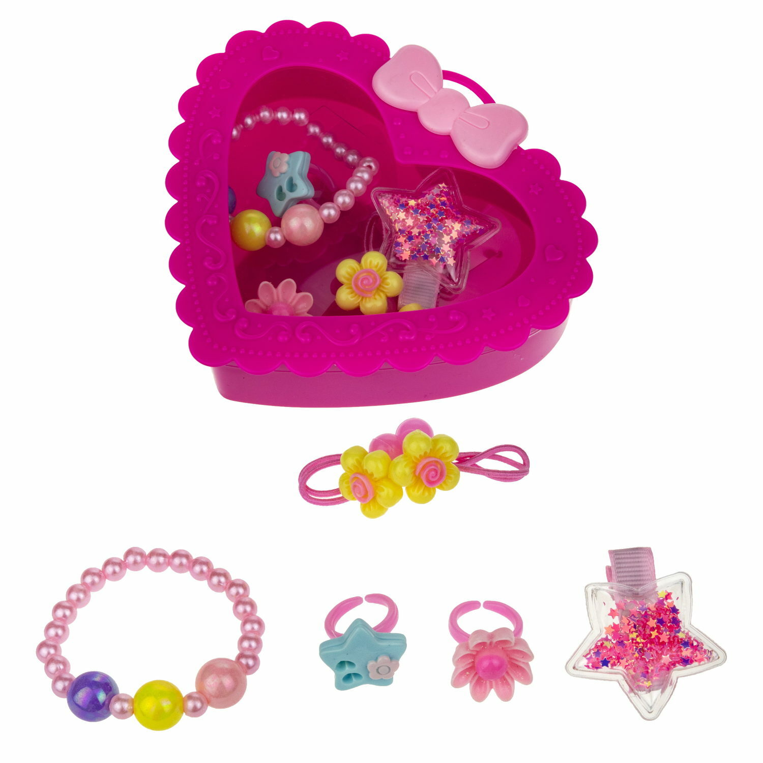 Набор бижутерии 1TOY Sweet heart Bijou корона Т21038-2 - фото 4