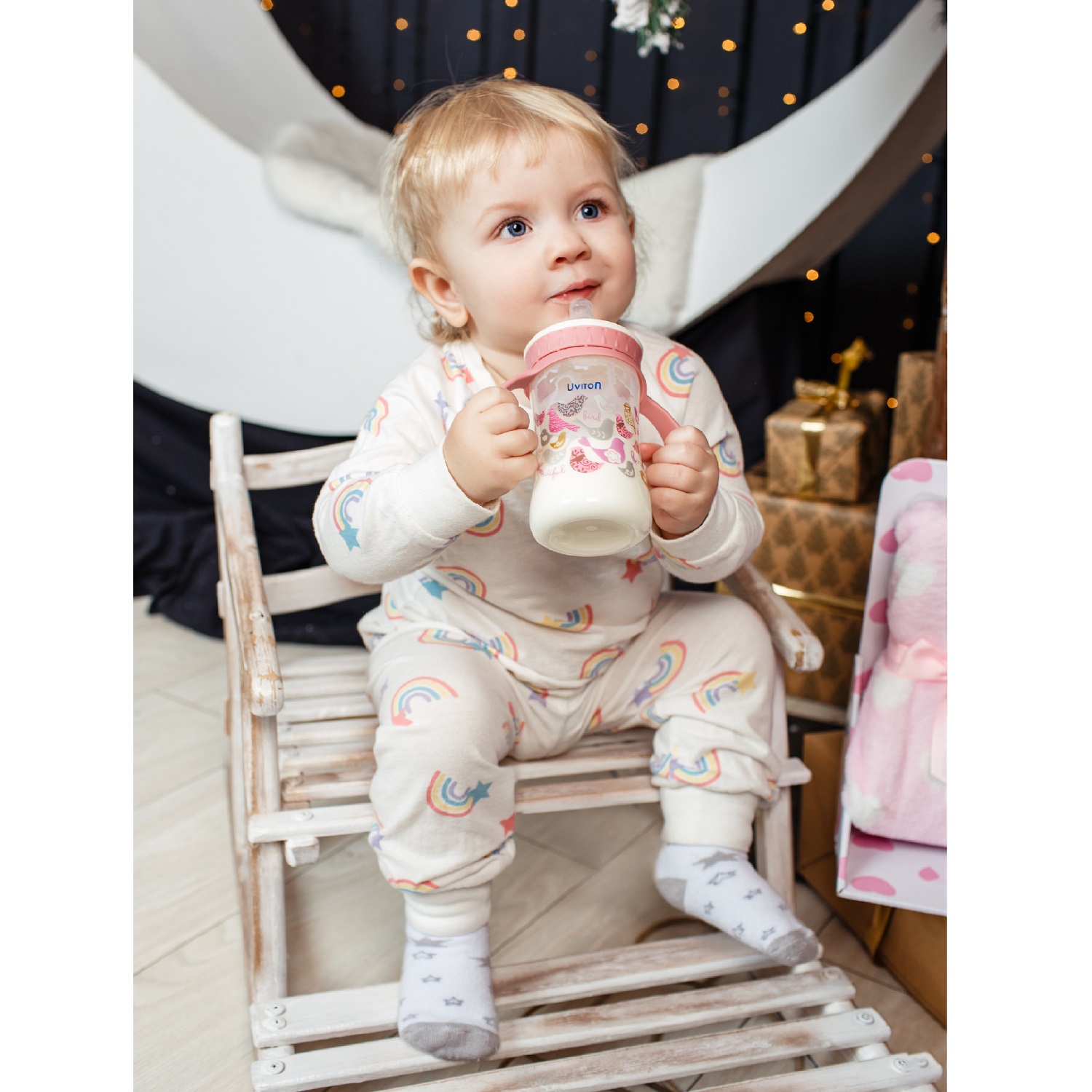 Бутылочка Uviton Anti-Colic 250 мл в ассортименте - фото 11