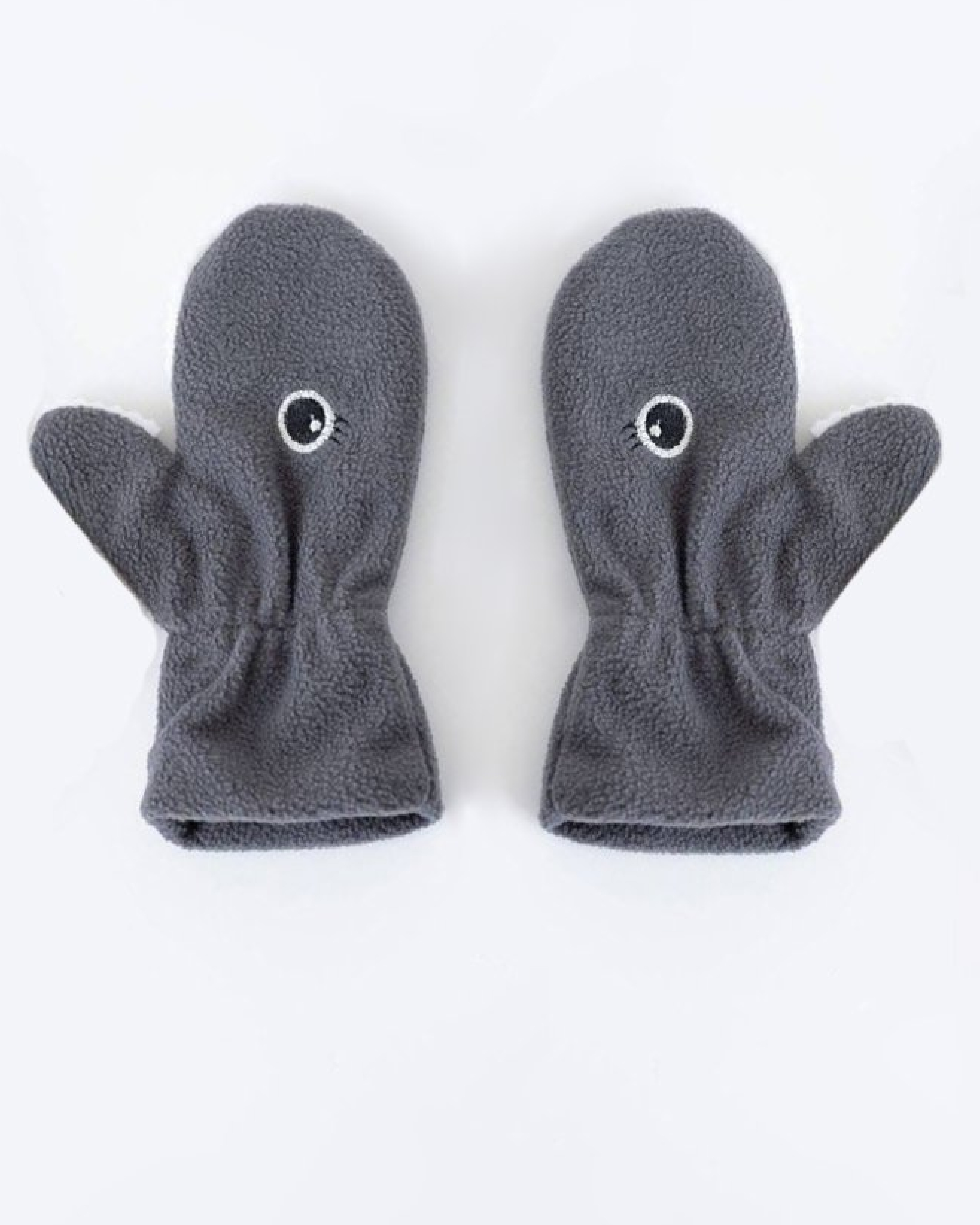 Варежки MINIDINO Т-РУК-001Варежки Акула серые - фото 1