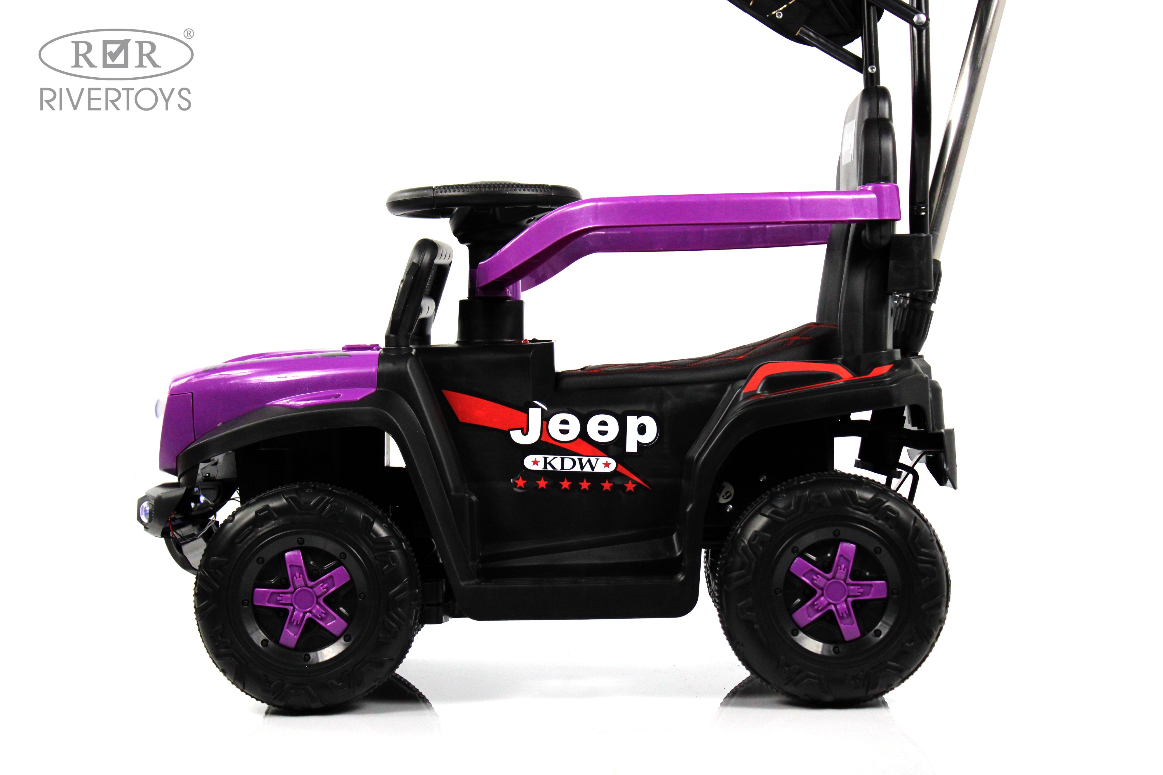 Электромобиль RIVERTOYS G003GG-VIOLET С пультом ДУ - фото 9