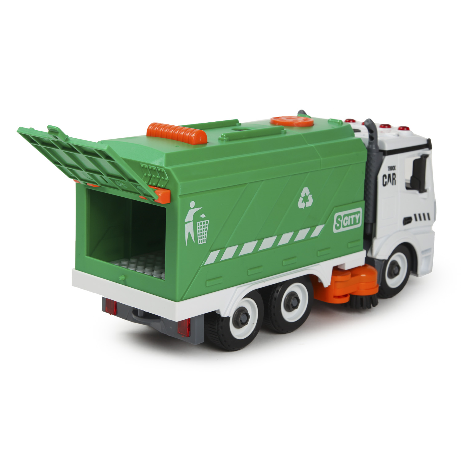 Конструктор Mobicaro Уборочная машина сборная игровая модель - фото 9