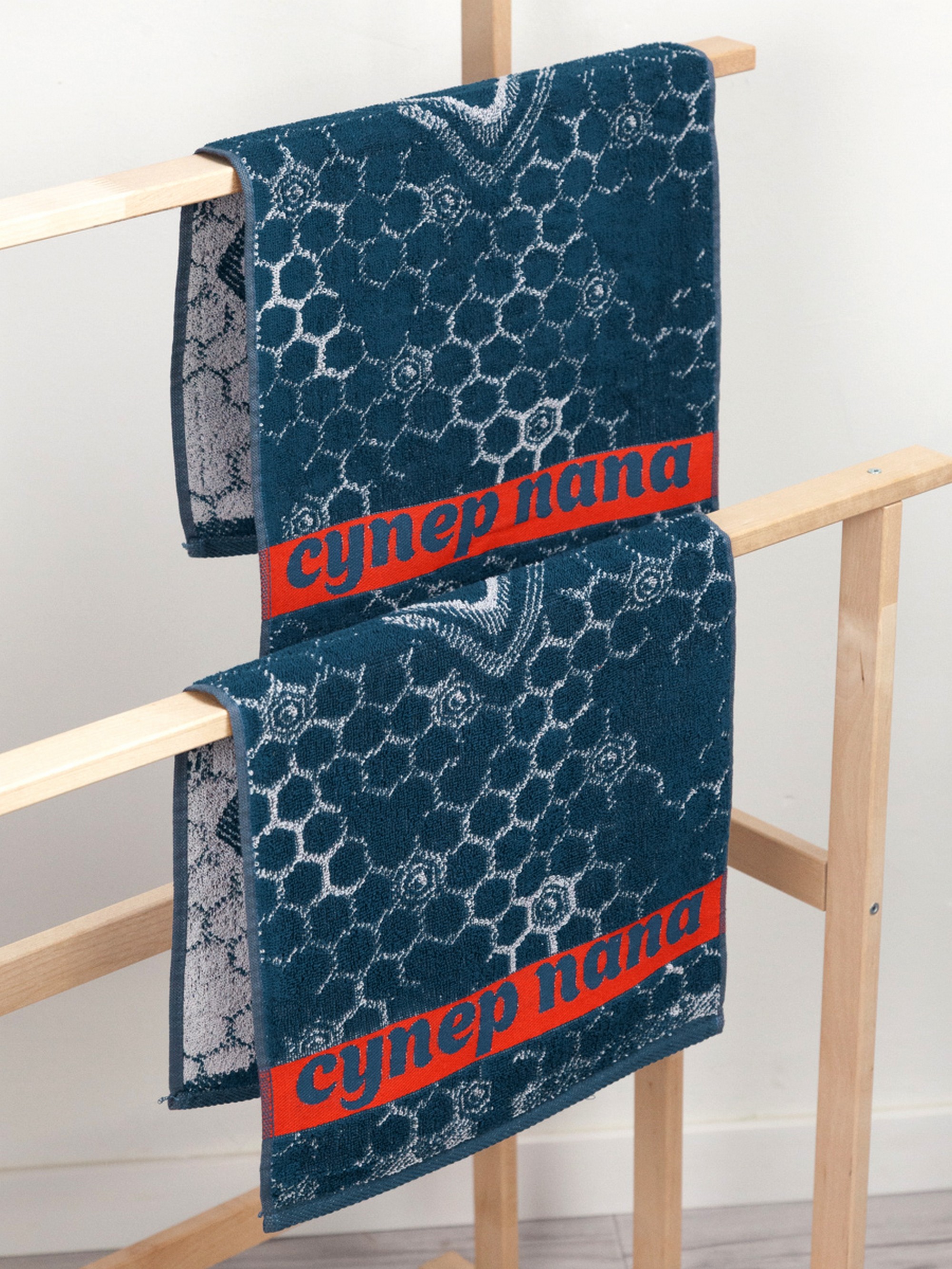 Полотенце Wellness Супер папа Набор_2 30 x 60 см 2 шт. - фото 5