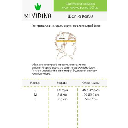 Шапка MINIDINO