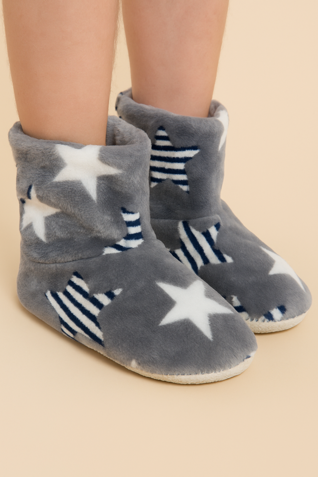 Сапожки IVShoes Сапожки(мл)-МР/звезды/серый - фото 1