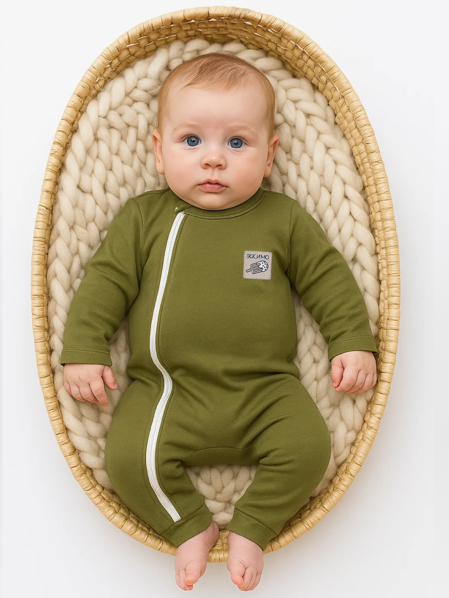 Изображение товара Комбинезон Эскимо 68 для новорожденных и малышей до 12 месяцев Изображение товара Комбинезон Эскимо 68 для новорожденных и малышей до 12 месяцев