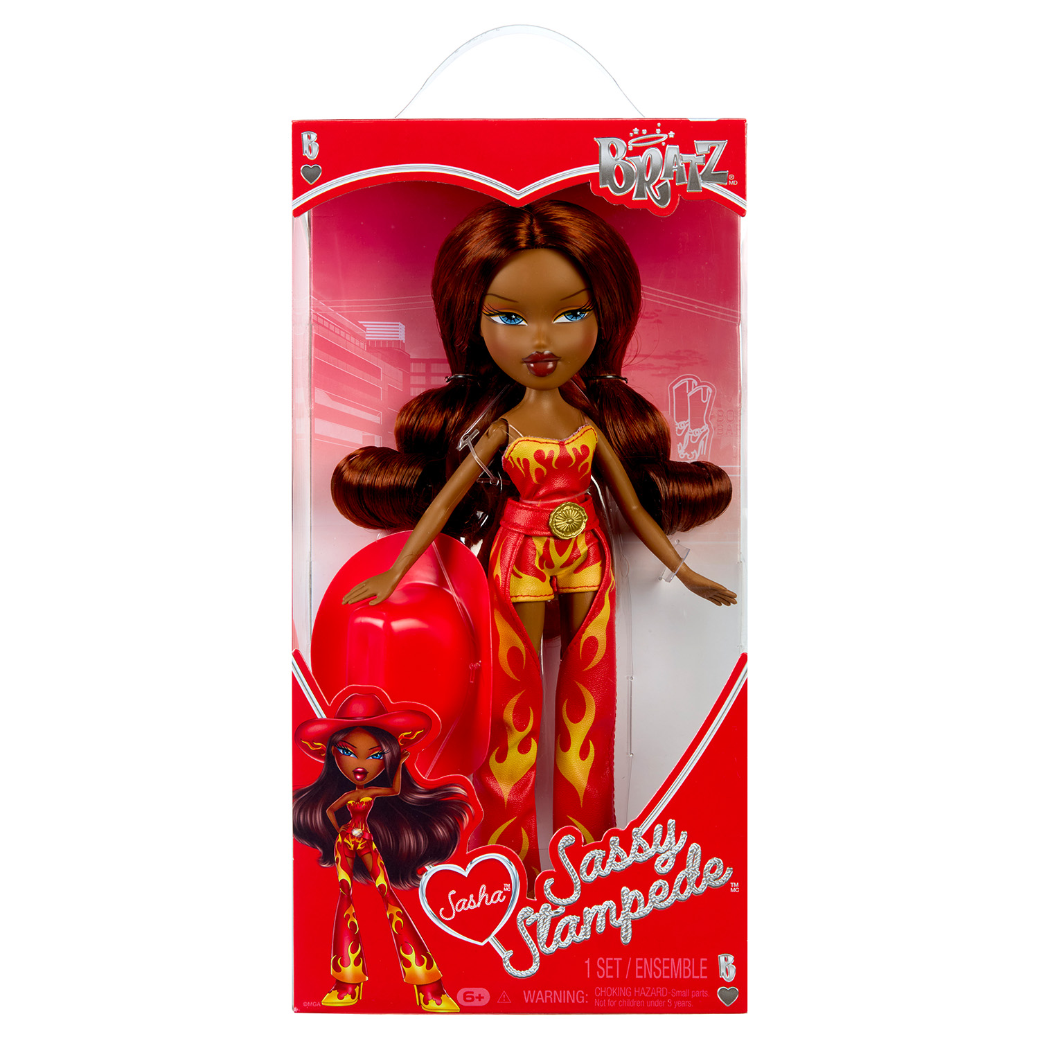 Кукла модельная Bratz Саша Сэсси Стэмпид с акс. 74099 - фото 1