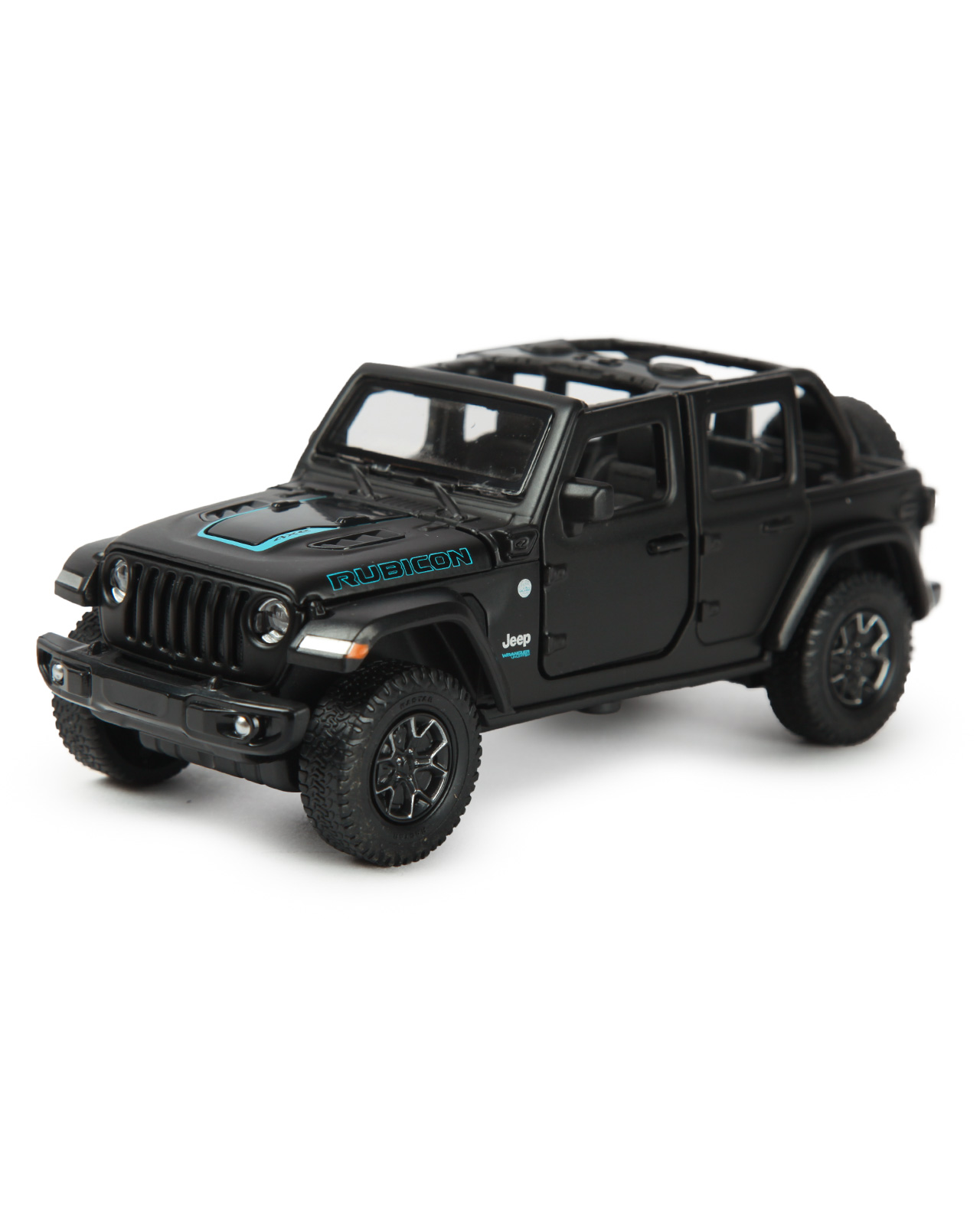 Внедорожник Rastar Jeep Wrangler Rubicon 4xe 1:32 64621 - фото 1