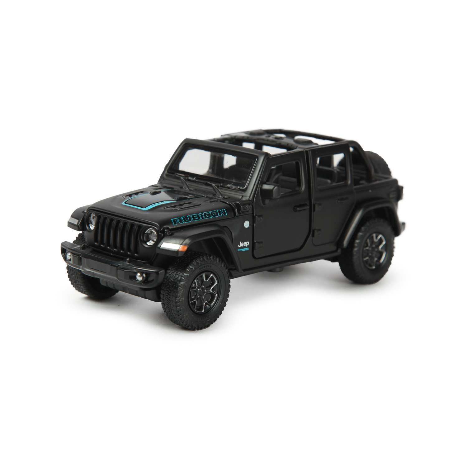 Внедорожник Rastar Jeep Wrangler Rubicon 4xe 1:32 64621 - фото 1