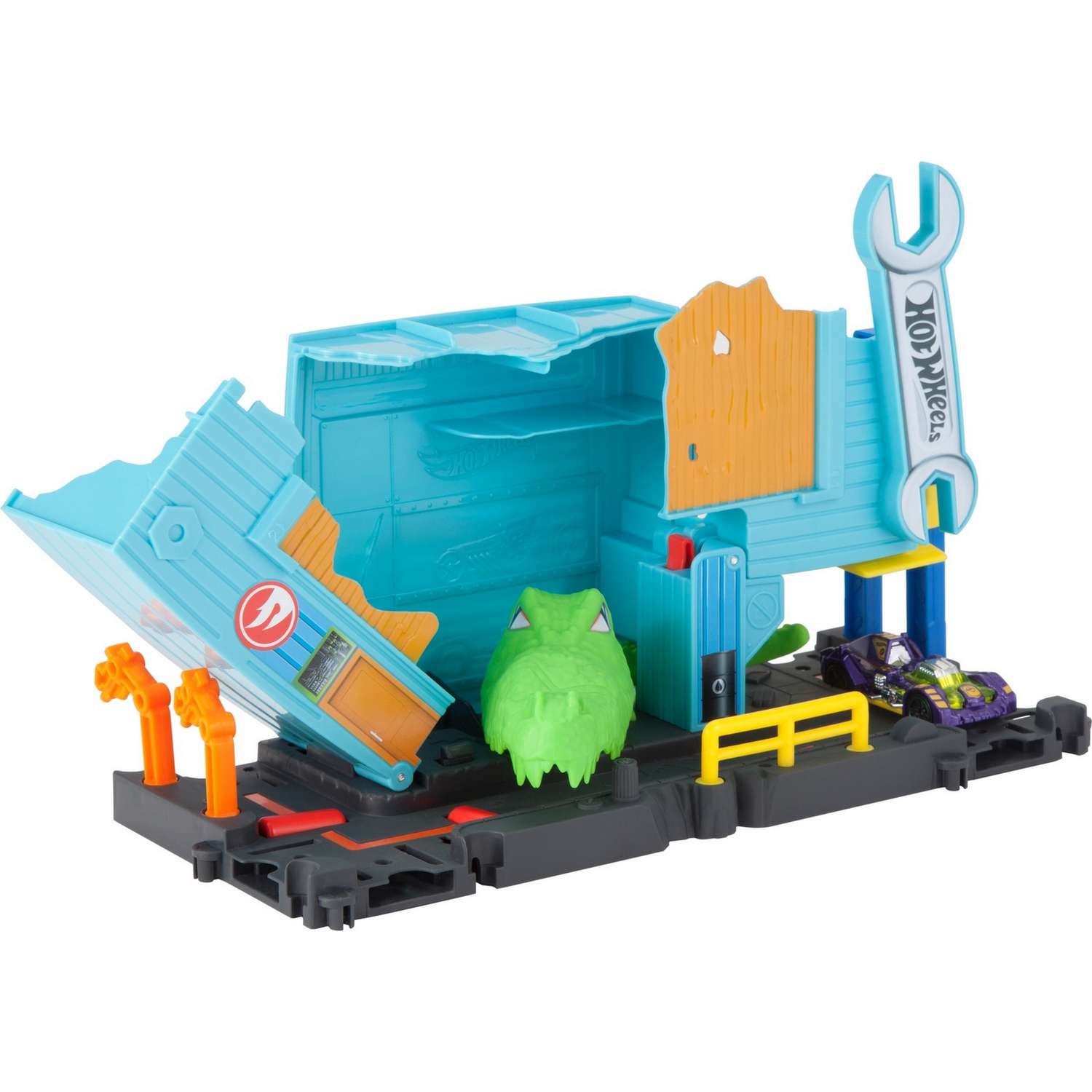 Трек Hot Wheels Сити с монстрами-злодеями в ассортименте FNB05 - фото 11