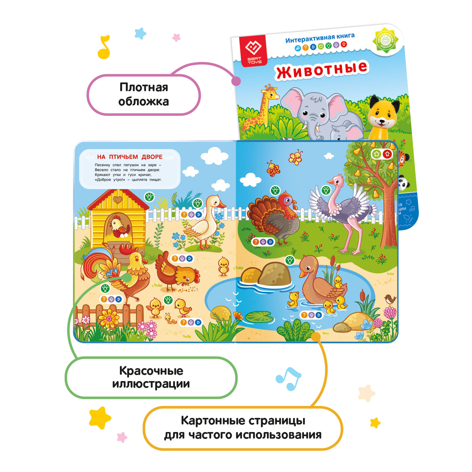 Игрушка BertToys Тигренок - фото 7