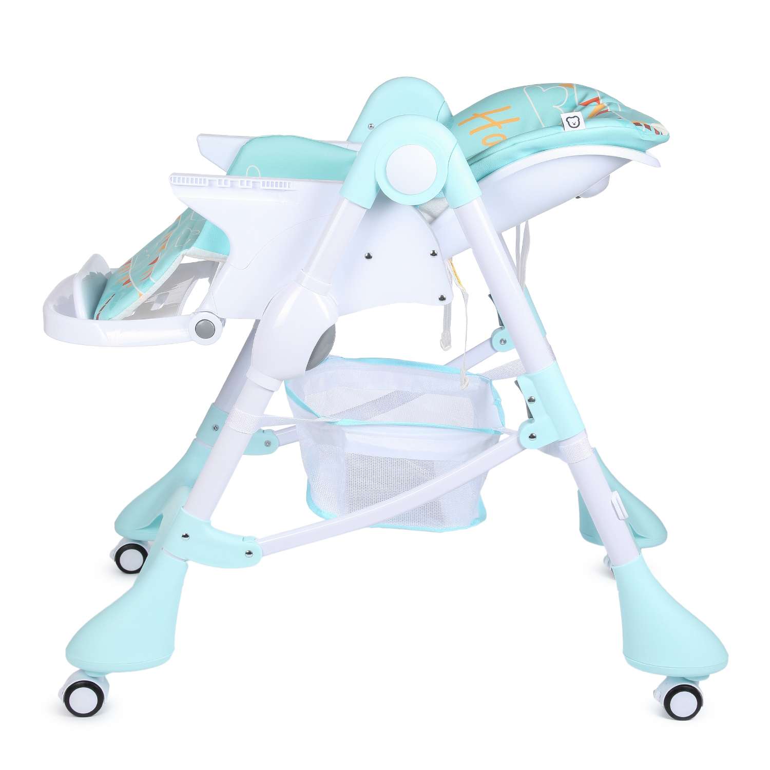 Стульчик для кормления Babyton Happy Animals Blue классический - фото 6