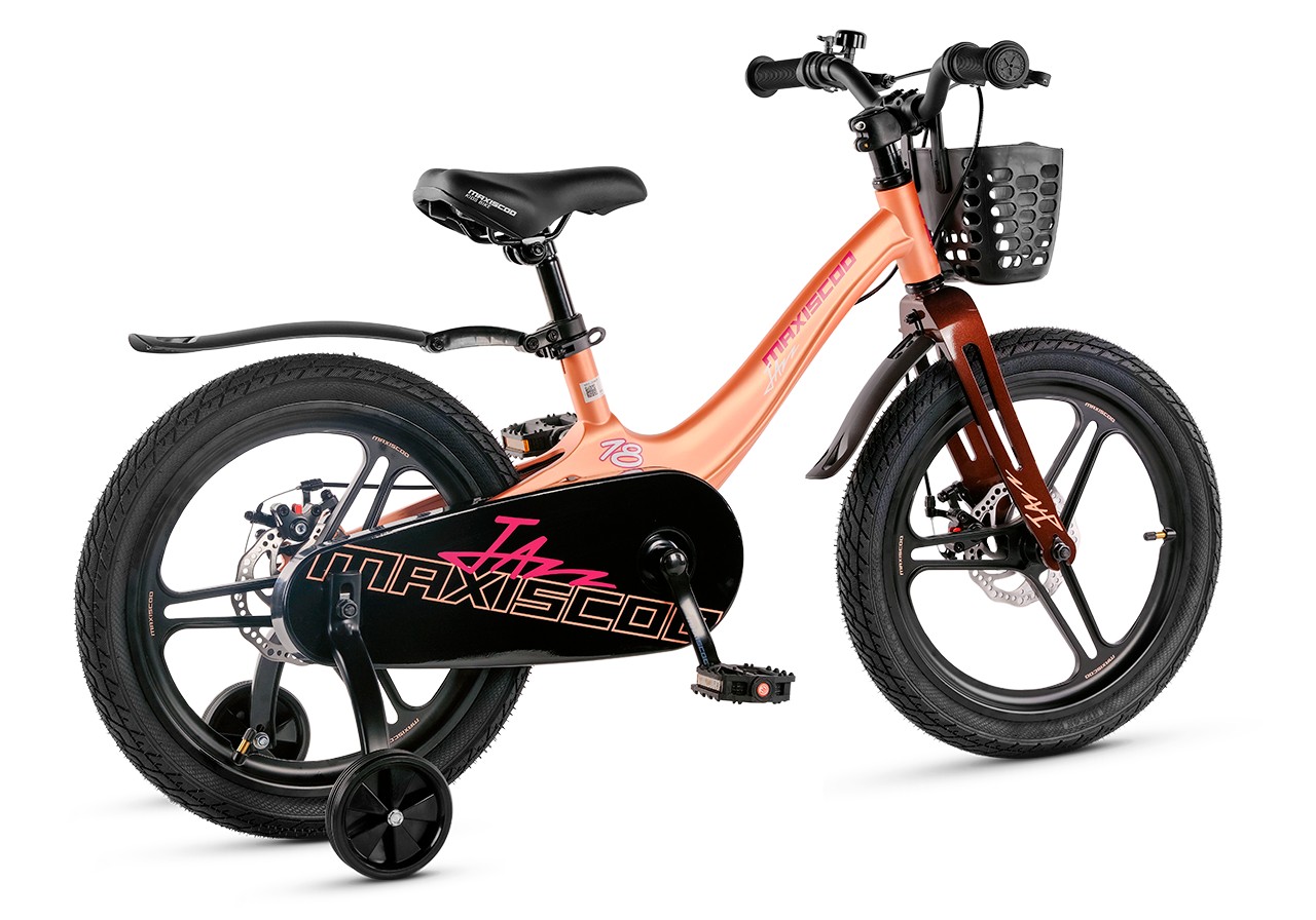 Двухколесный велосипед Maxiscoo 18 дюймов - фото 4