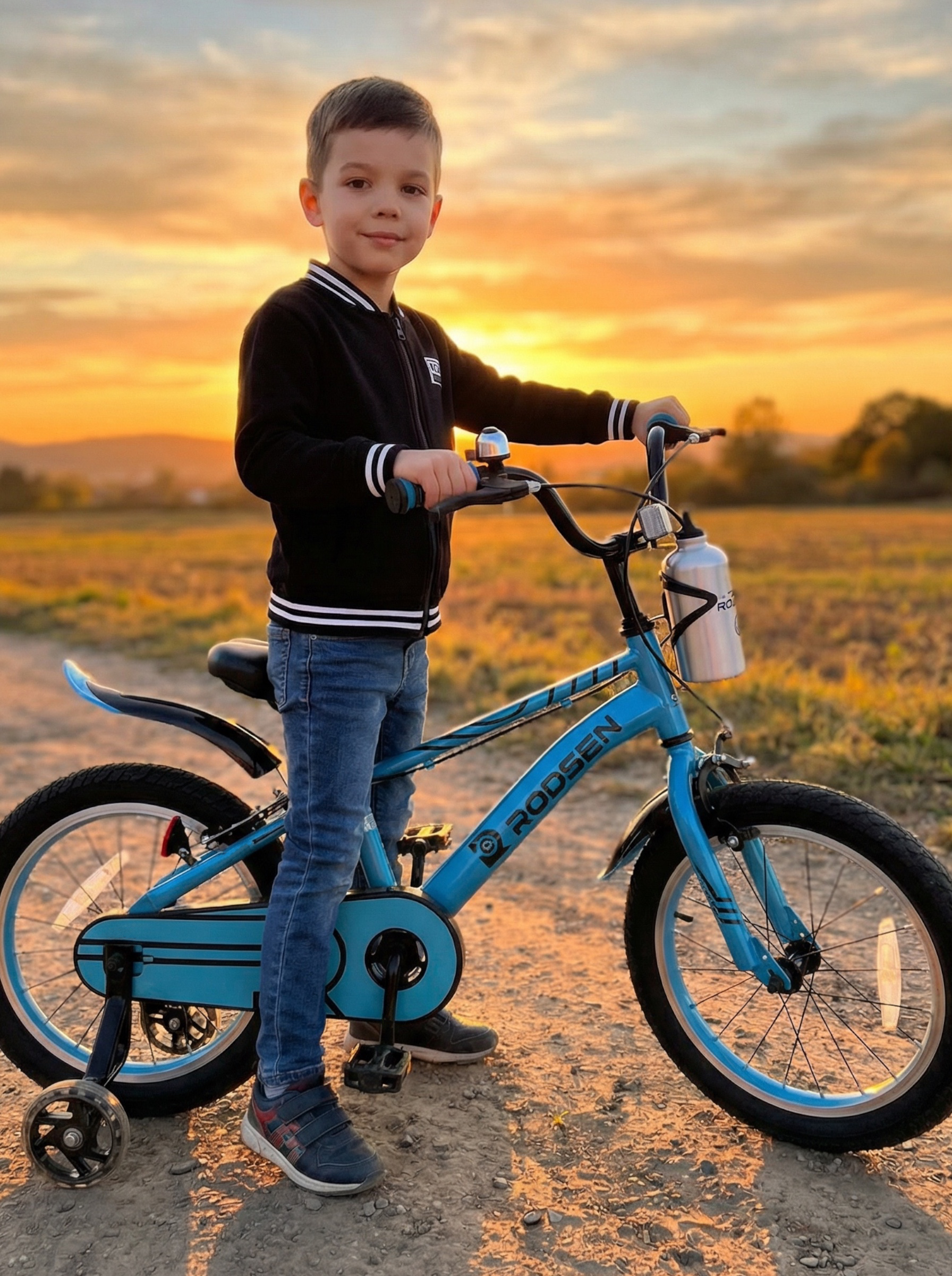 Двухколесный велосипед RODSEN 16 дюймов - фото 3