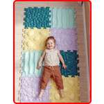 Коврик SPORTO.ONE трансформер Море эмоций, 12 шт