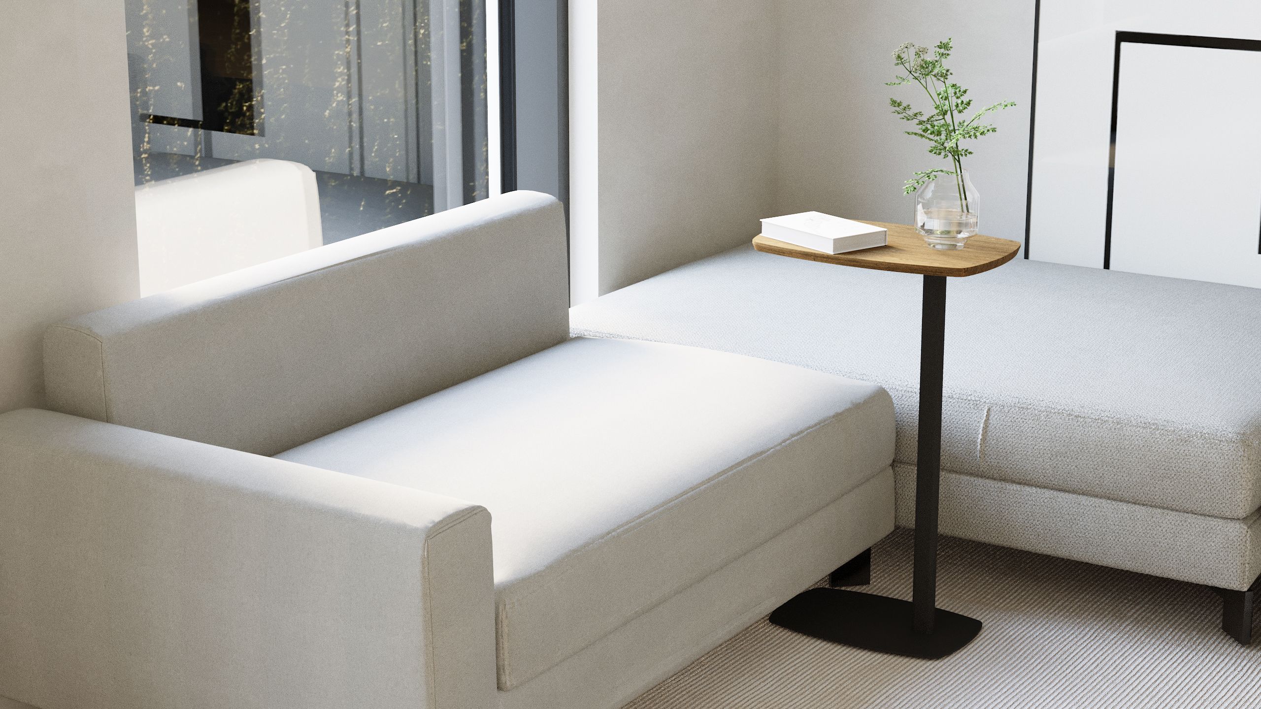 Стол придиванный SLINE Дей орех кантри - фото 6