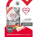 Корм сухой 1st Choice Grain Free Оптимальный рост для котят на треске и лососе 5.44кг