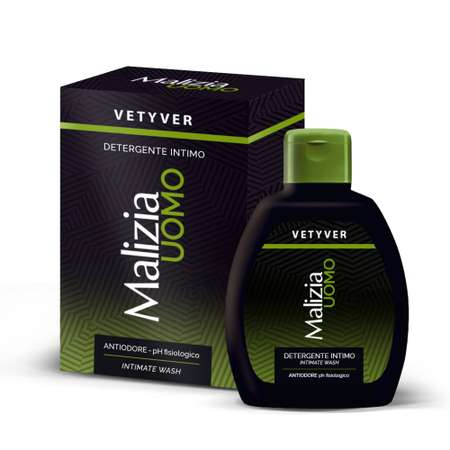 Гель для интимной гигиены Malizia мужской VETYVER 200 мл