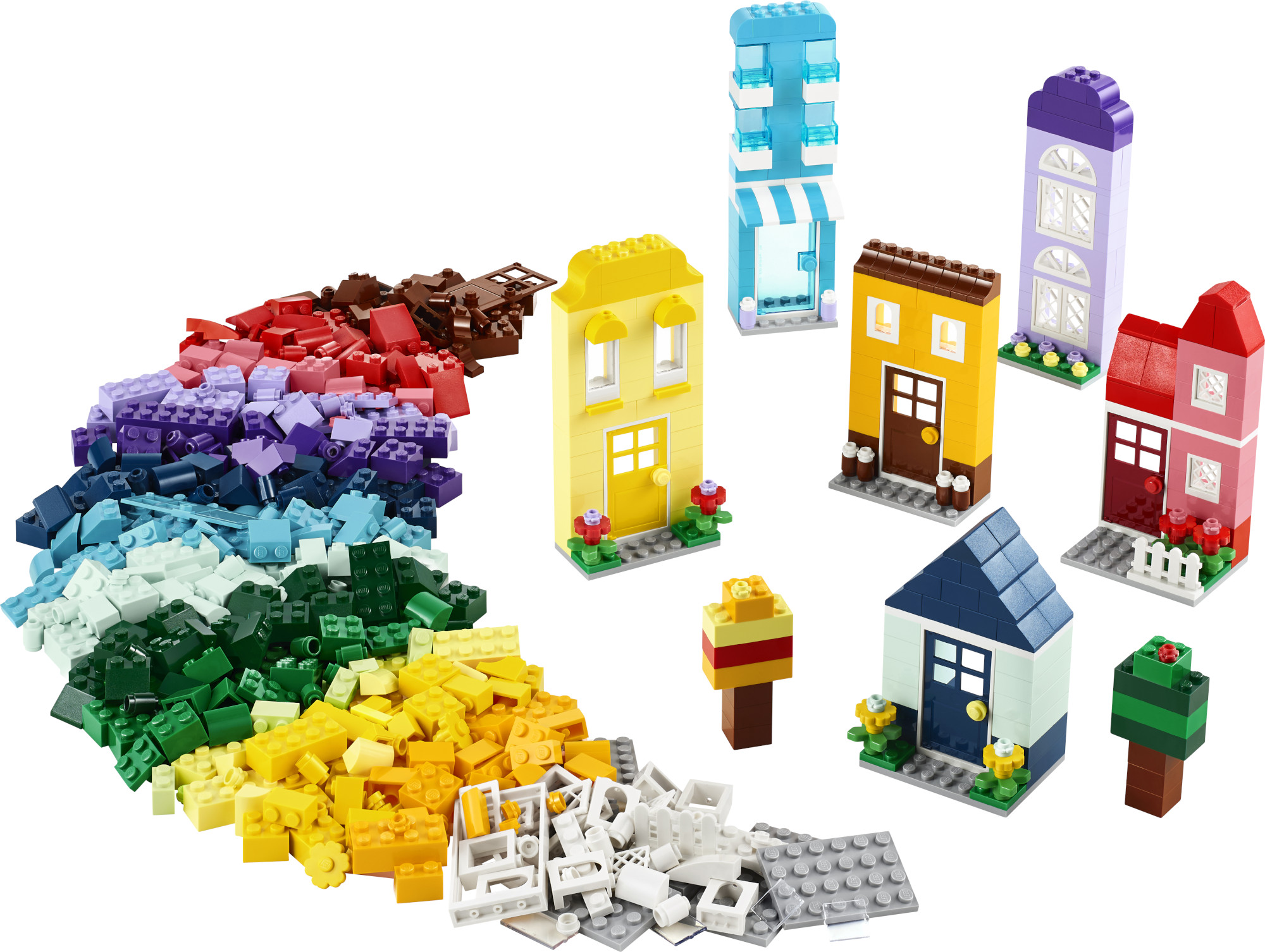 Конструктор LEGO Classic Креативные дома 850 дет. - фото 2