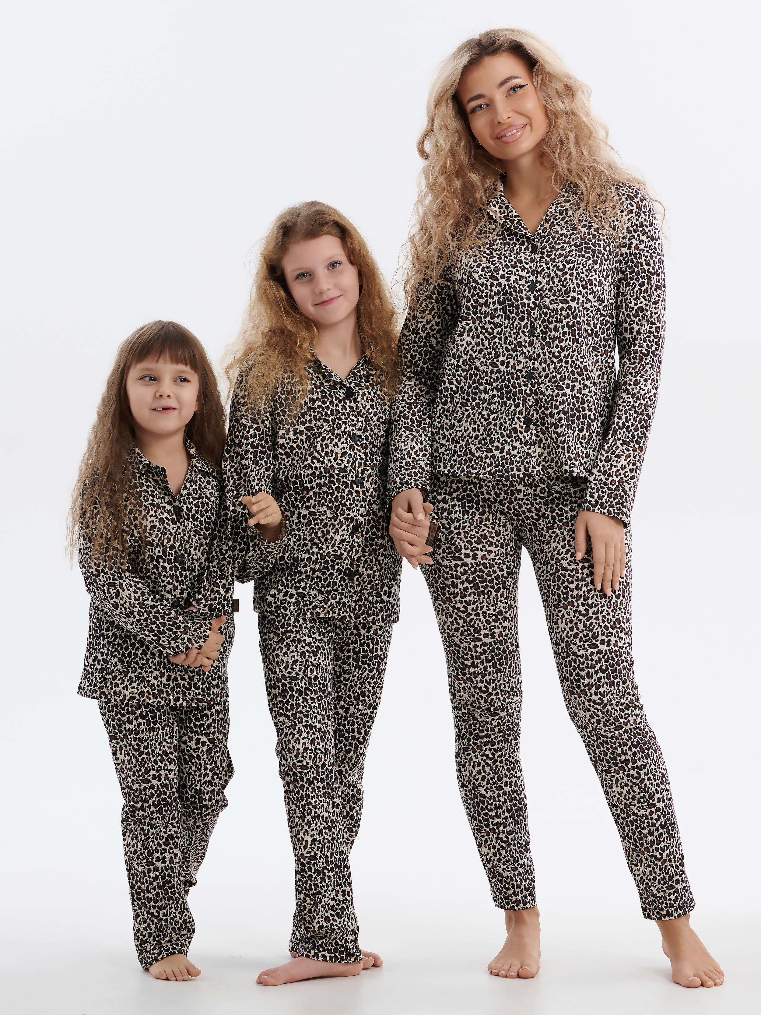 Пижама КрутышОк Т-026 коричневый, черный - фото 7