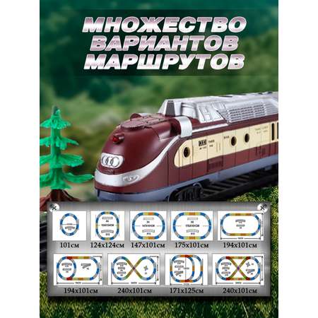 Набор железнодорожный А.Паровозиков